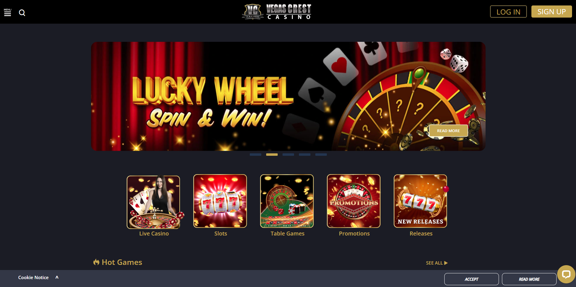 What Is Vegas Crest Casino and Who Is It For?